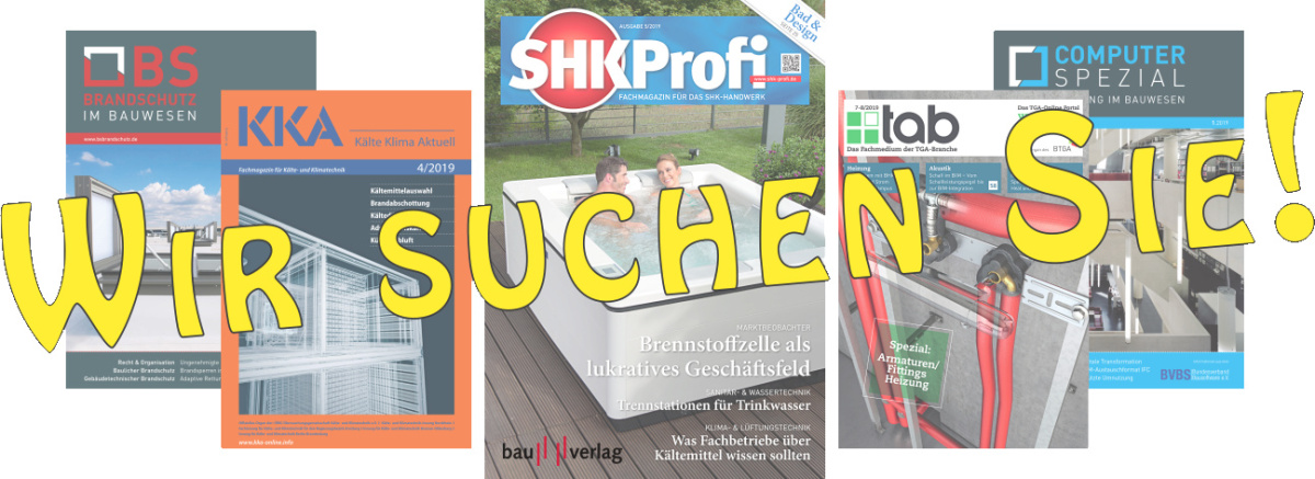 SHK Profi Stellenausschreibung 2019